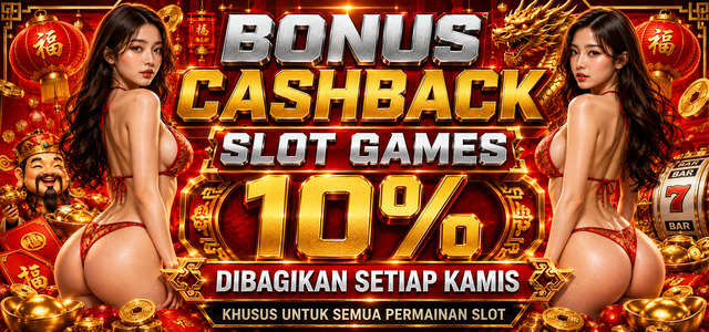 CASHBACK KHUSUS SLOT GAMES 10% CINA365